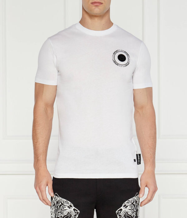 

Футболка карбоновый тигр Regular fit Plein Sport, белый