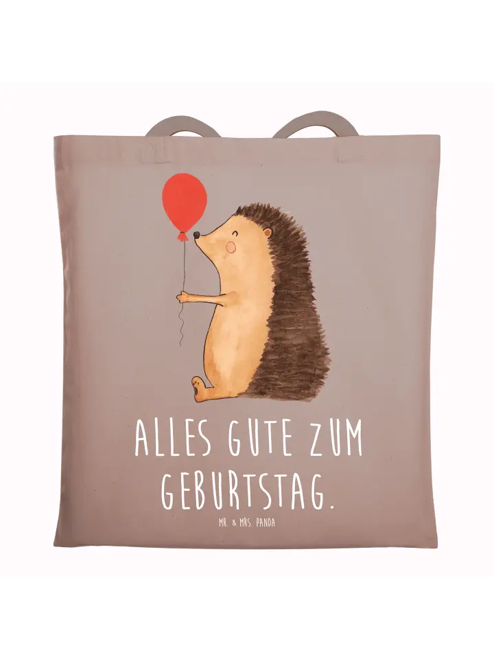 

Сумка для переноски Mr & Mrs Panda Igel Luftballon, пастельно-коричневый