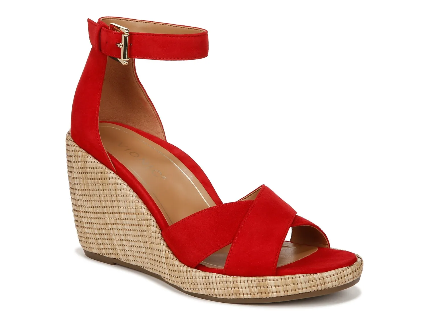 

Сандалии Marina Wedge Sandal Vionic, красный