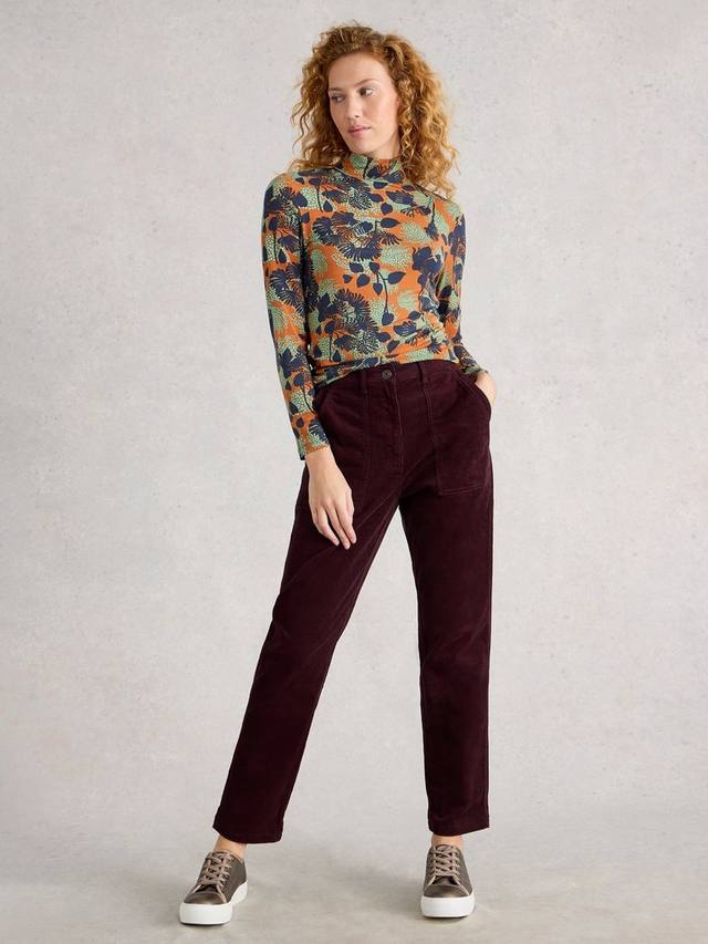 

Брюки Twister из вельвета White Stuff, Dk Plum