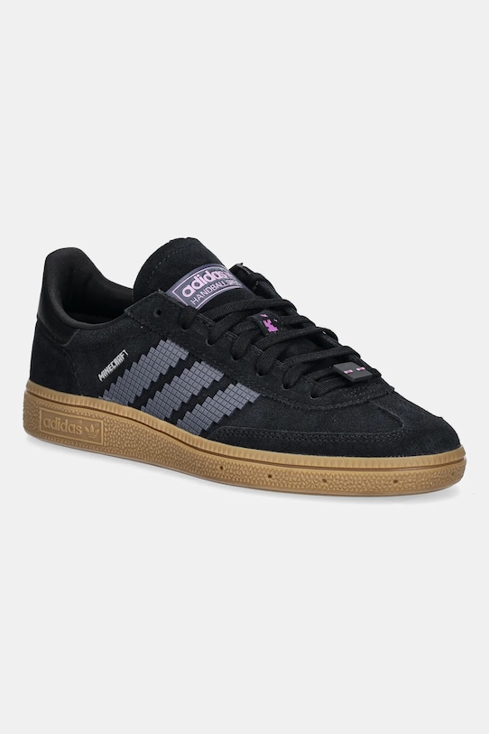 

Детские замшевые кроссовки Handball Spezial Adidas Originals, черный