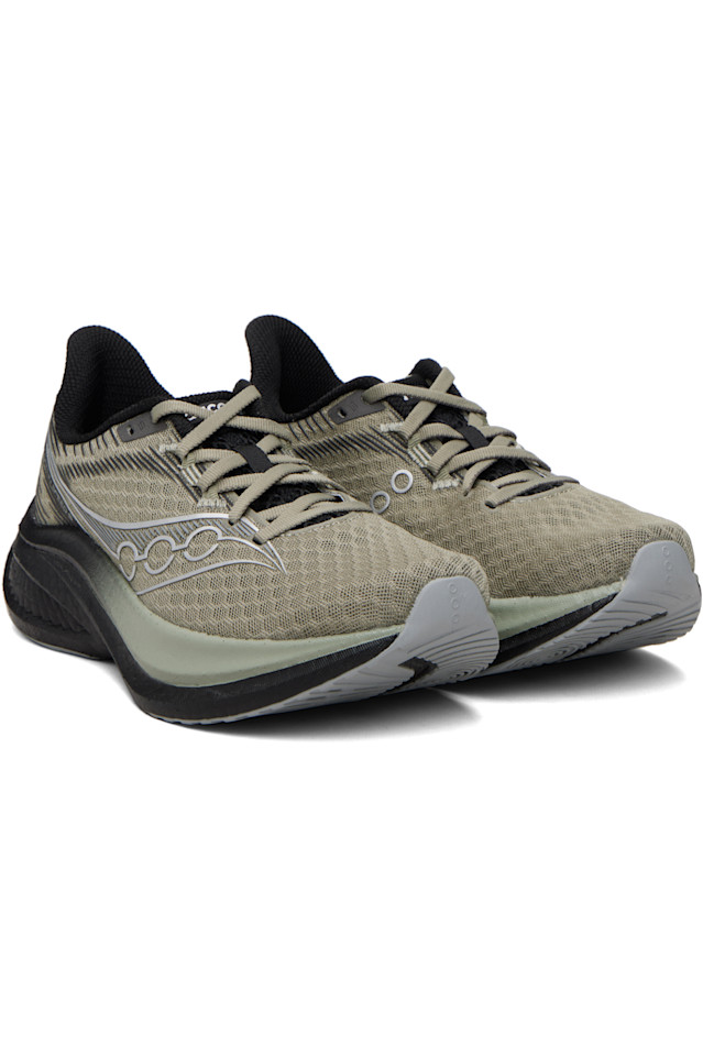 Saucony Кроссовки цвета хаки «Эндорфин Скорость 5» — фото 4