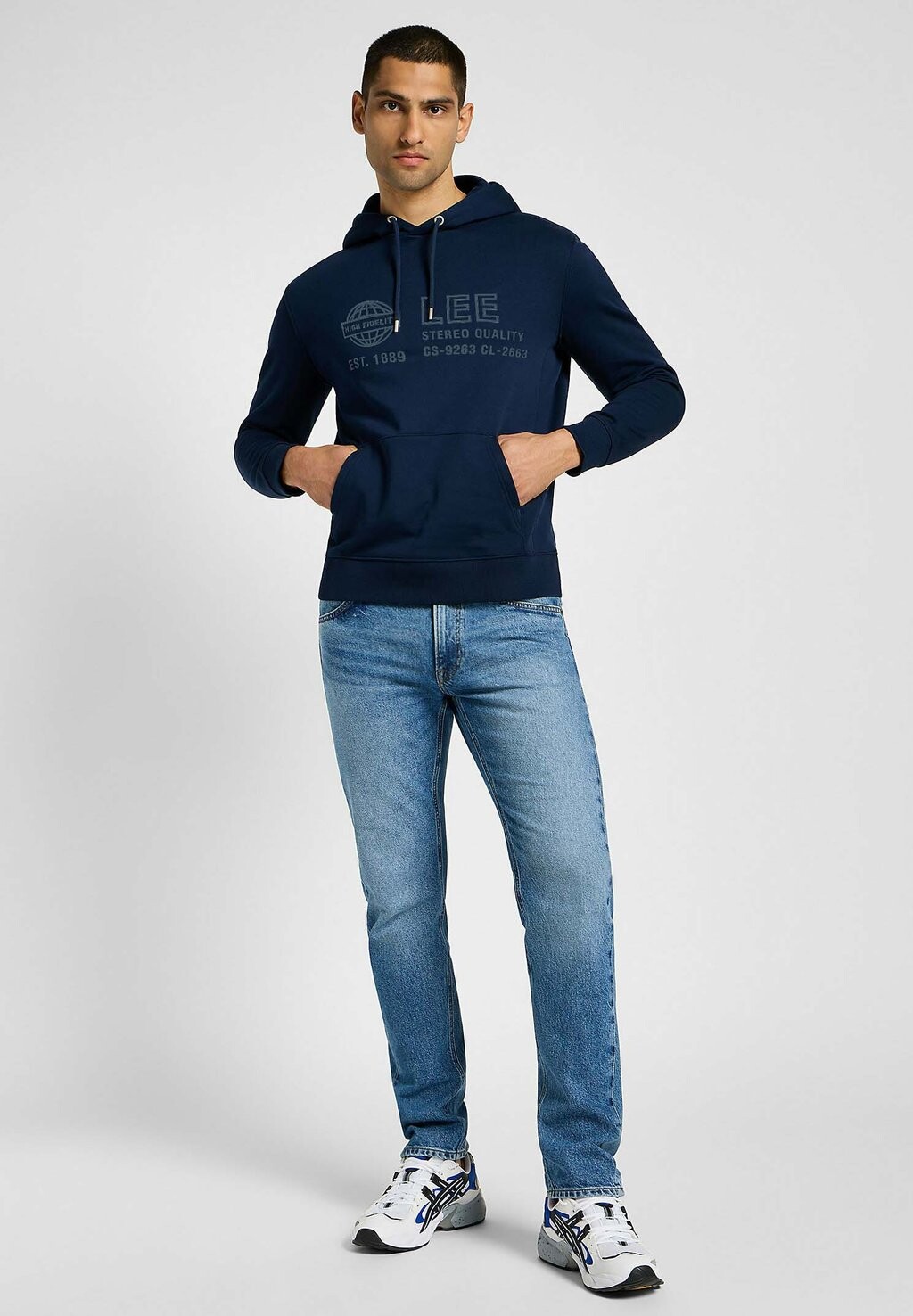 

Толстовка с капюшоном SEASONAL HOODIE Lee, синий