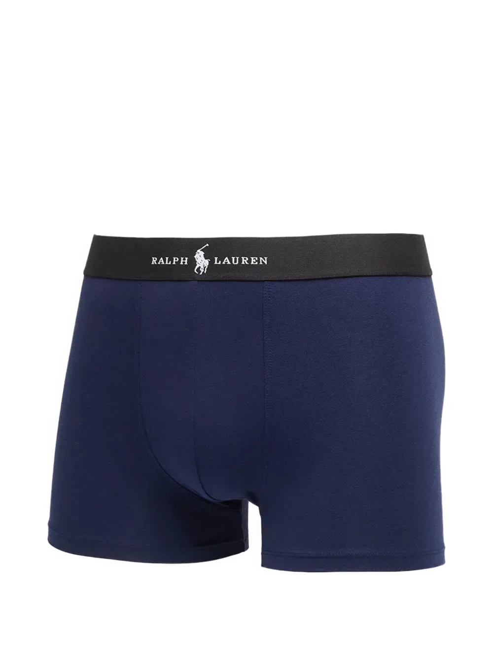 Боксеры с логотипом на поясе (набор из трех штук) POLO RALPH LAUREN, синий — фото 4