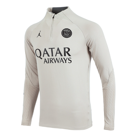

Спортивный топ Air Jordan x Paris Saint-Germain Dri-FIT Knit Soccer Drill Top 'Stone' DZ0844-231, белый