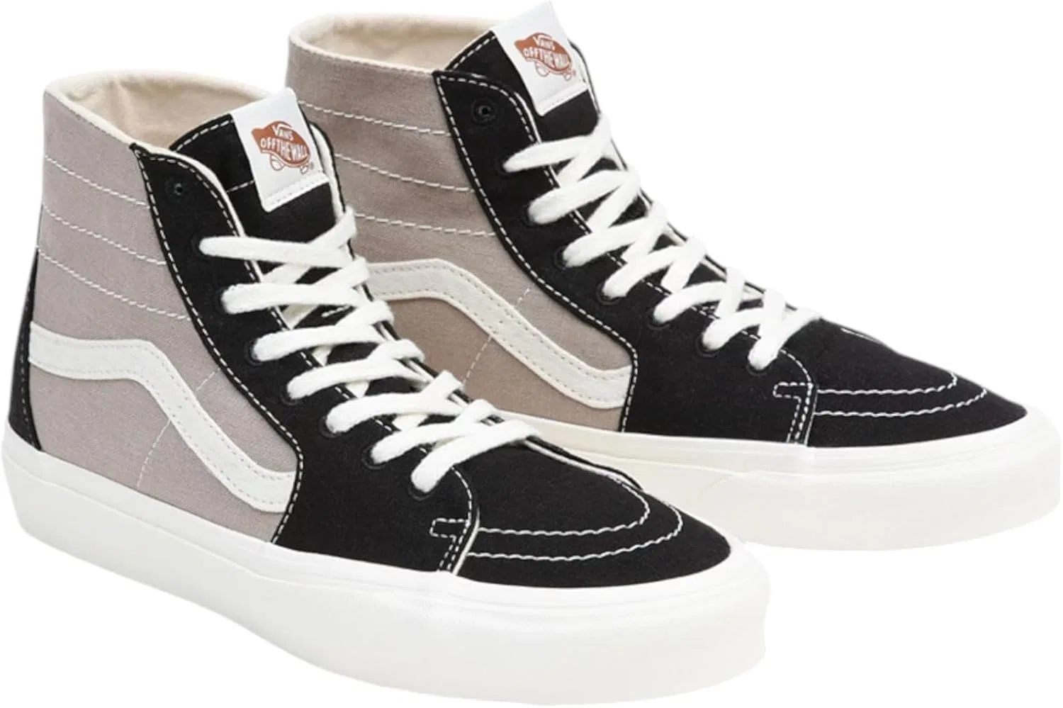 Кроссовки Vans HI Multi Block Beige — фото 4