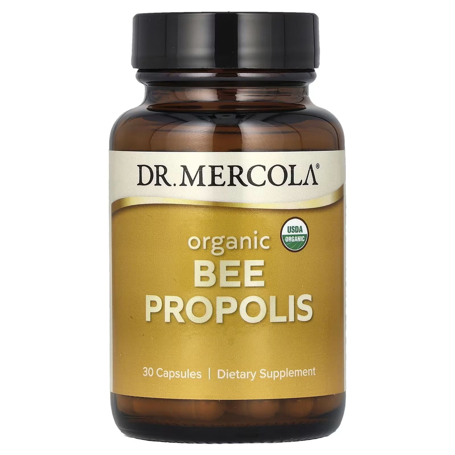 

Органический пчелиный прополис Dr. Mercola Bee Propolis, 30 капсул
