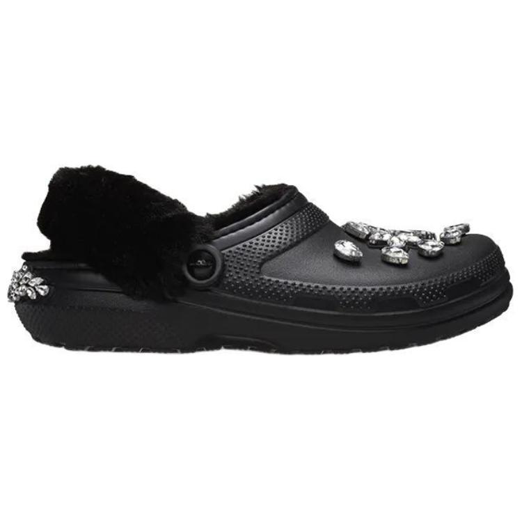 Классические Подкладные Сабо Simone Rocha Черные Женские Crocs — фото 2