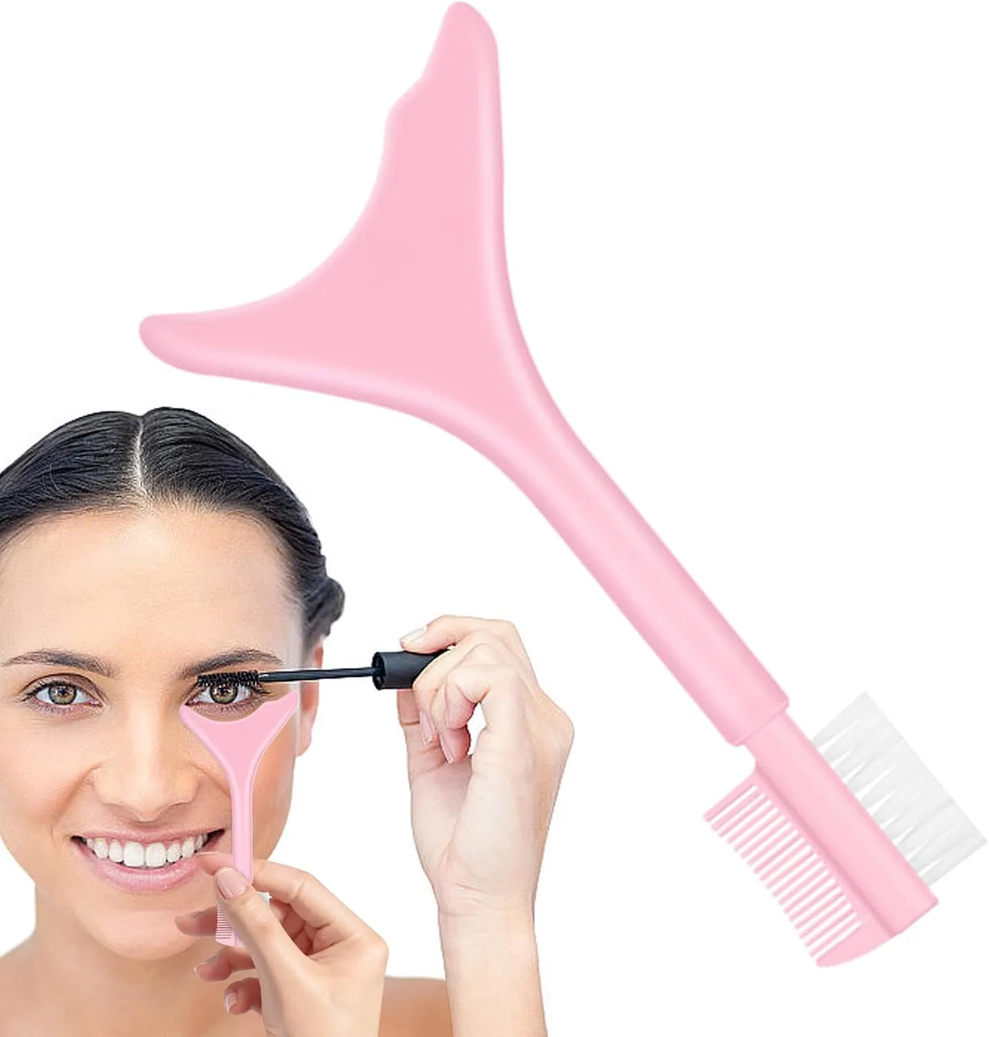 Щипцы для завивки ресниц Mascara Shield, силиконовые, универсальные