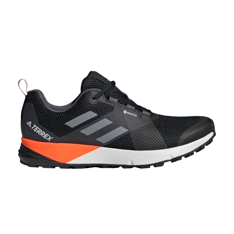 

Кроссовки adidas Terrex Two GORE-TEX 'Black Grey Solar Orange', черный