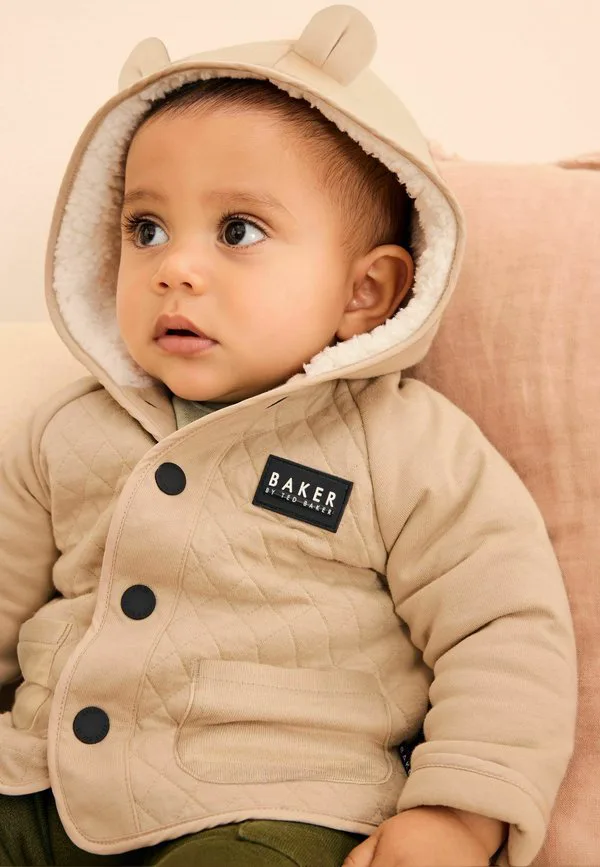 Зимняя стеганая куртка стандартного кроя Baker By Ted Baker, Neutral — фото 2