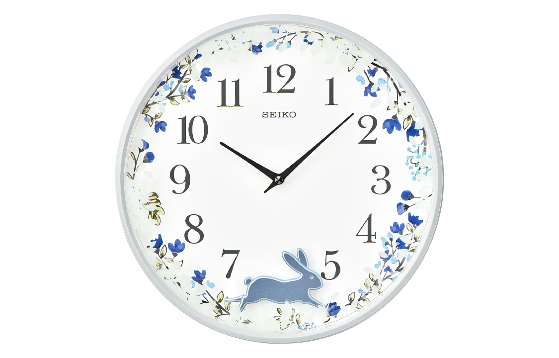 

SEIKO Часы Quartz Movement Plastic Wall Clock Unisex White QXC238N