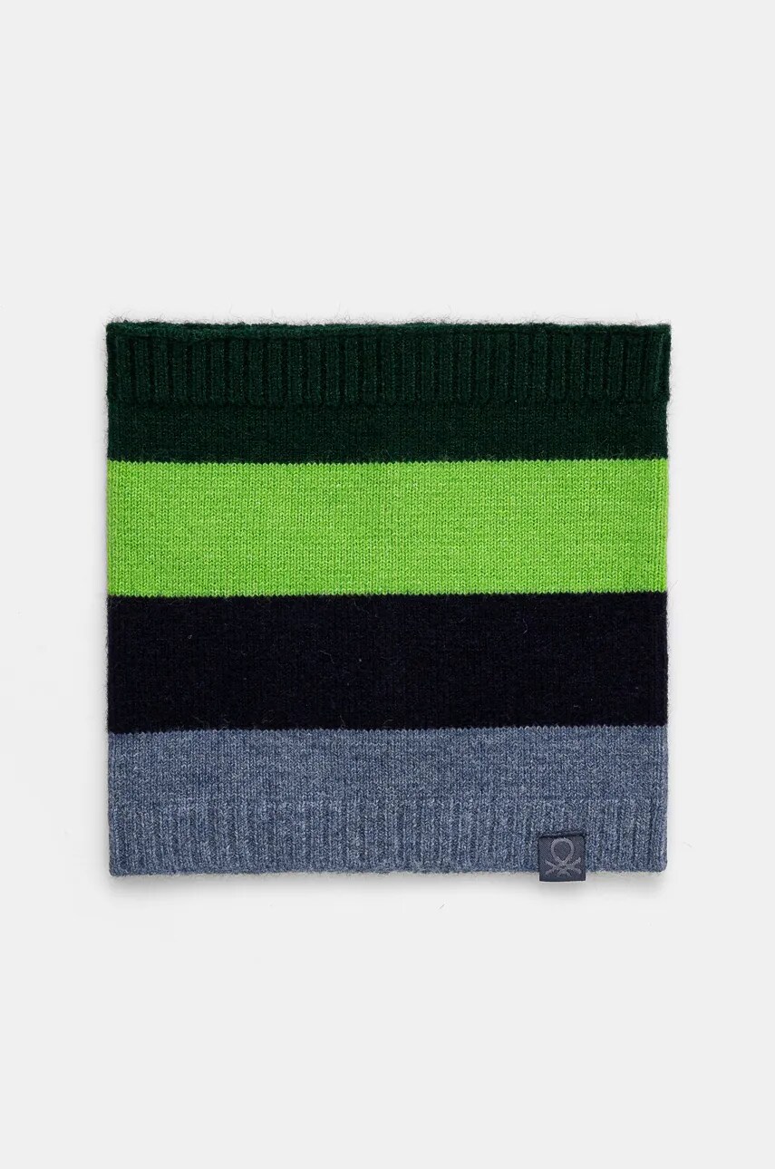 

Детский шарф из смеси шерсти United Colors Of Benetton, фиолетовый