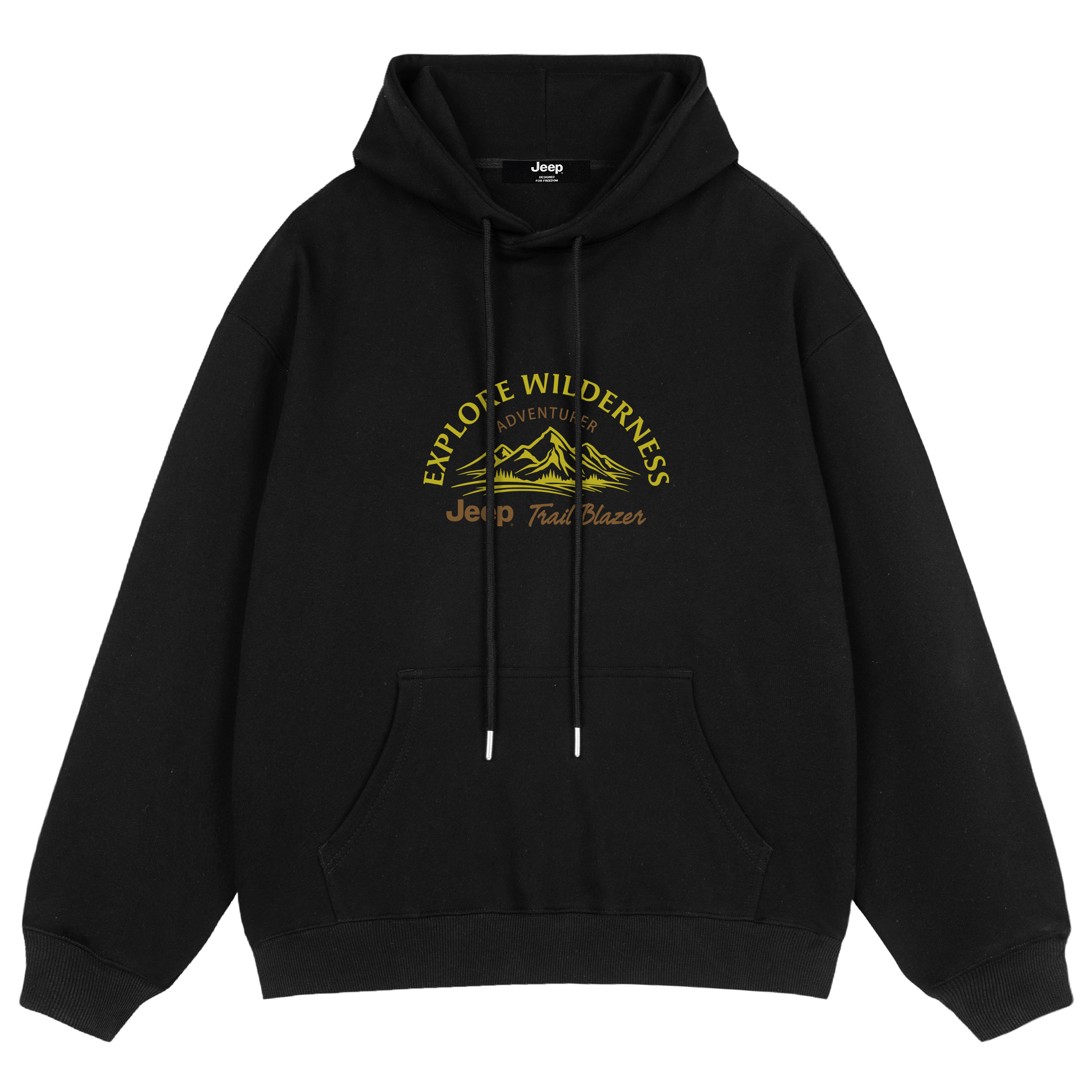 

Свитшот унисекс Jeep, Light Heather Gray