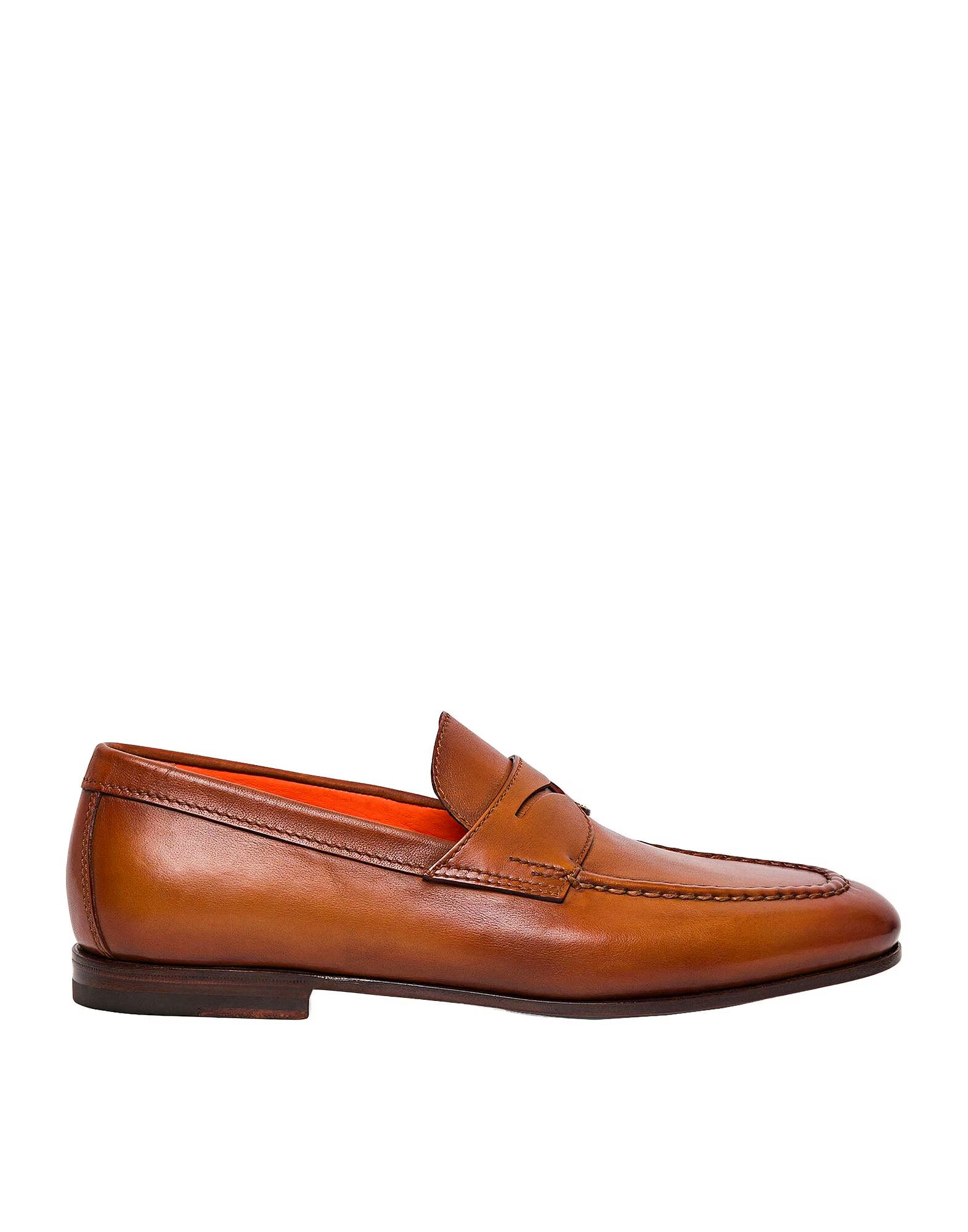 

Лоферы Santoni, коричневый