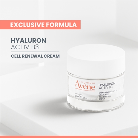 Крем для лица Avene — Для восстановления клеток кожи Avène Hyaluron Activ B3 Cell Renewal Cream, 50 мл — фото 3