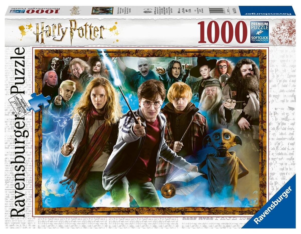 

Ravensburger, пазл, Гарри Поттер Друзья из Хогвартса, 1000 шт.
