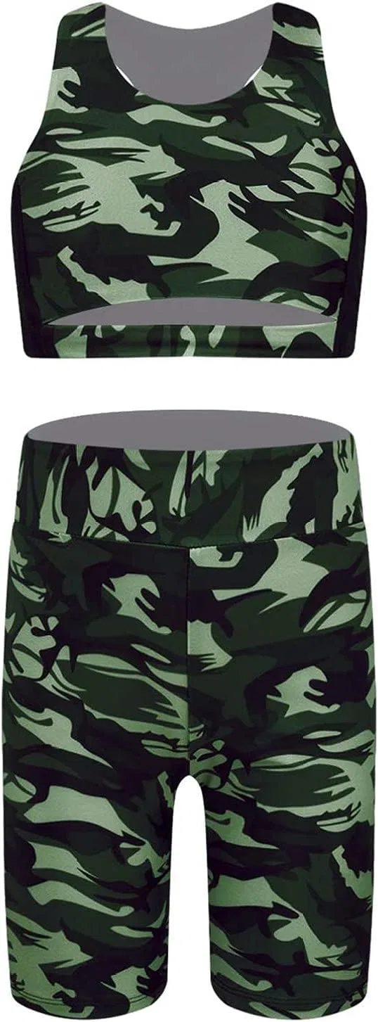 Детский спортивный костюм YONGHS Camouflage Green
