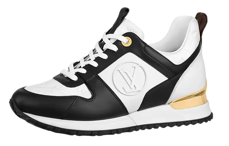 Кроссовки женские Louis Vuitton Run Away Lifestyle, черный / белый