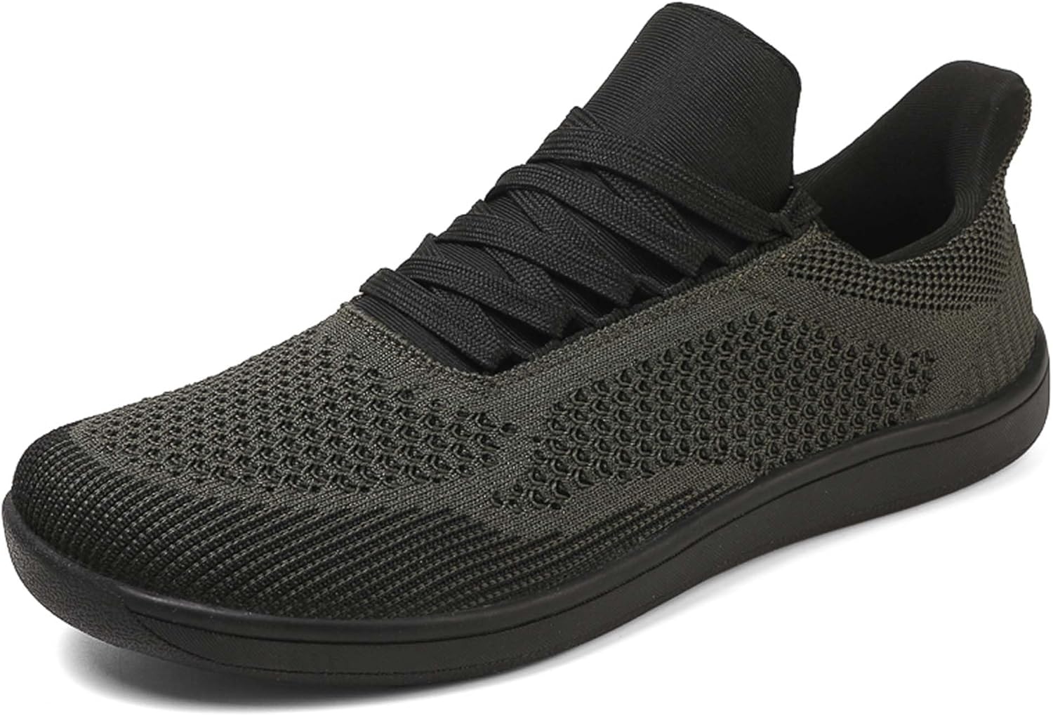 

Мужские беговые кроссовки с открытыми пальцами, с широкой носочной частью, дышащей сеткой, для повседневной ходьбы, с мягкой подошвой, легкие кроссовки, с нулевым перепадом Generic, зеленый