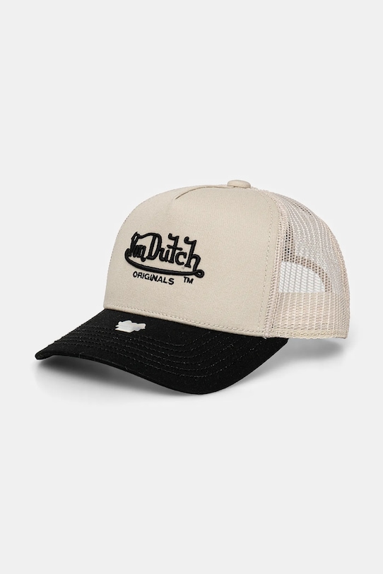 

Кепка с козырьком Von Dutch, бежевый