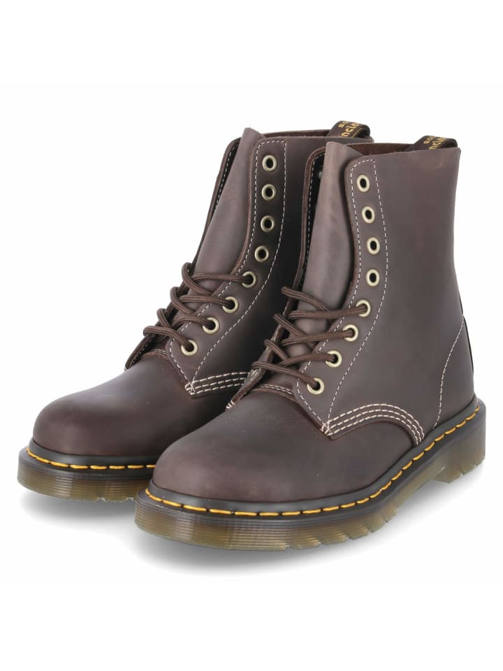 Ботинки Dr. Martens, коричневый