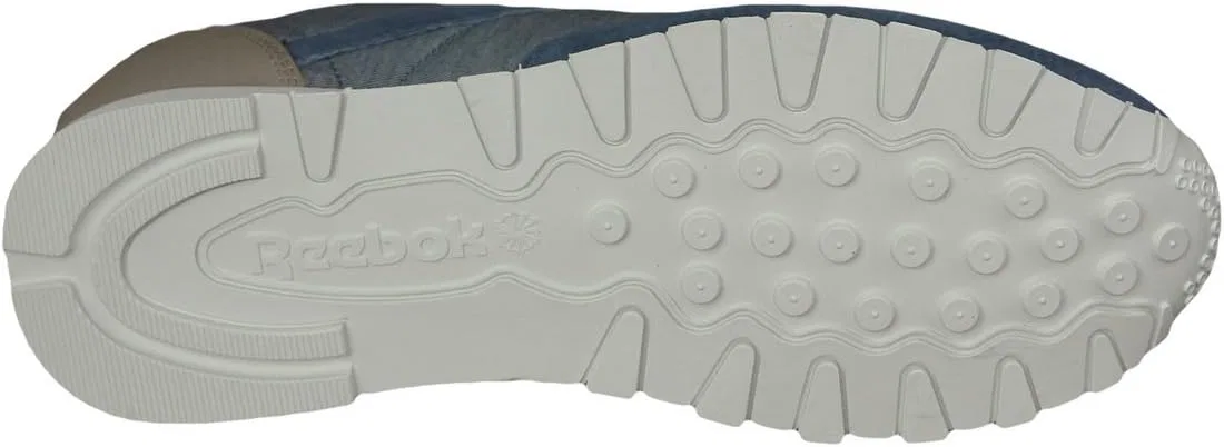 Кроссовки Reebok CL Leather Stain AQ9722 AQ9722, Blue Aq9722 — фото 4