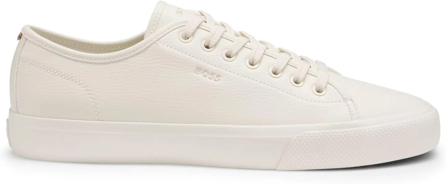 Мужские теннисные кроссовки BOSS Aiden_Tenn_sgrpu, Light Beige