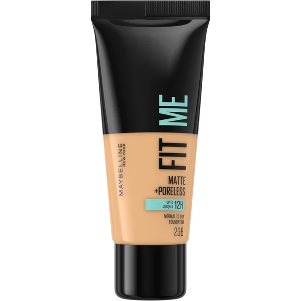 

Подойди мне! матирующая жидкая тональная основа без пор Maybelline, 30 мл., цвет 238 rich tan