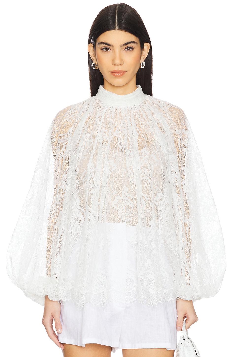 

Бохо-топ с тонкими бретелями Hemant And Nandita, off white