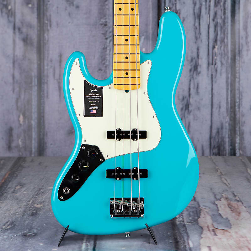 

Басс гитара Fender American Professional II Jazz Bass Left-Handed, Miami Blue