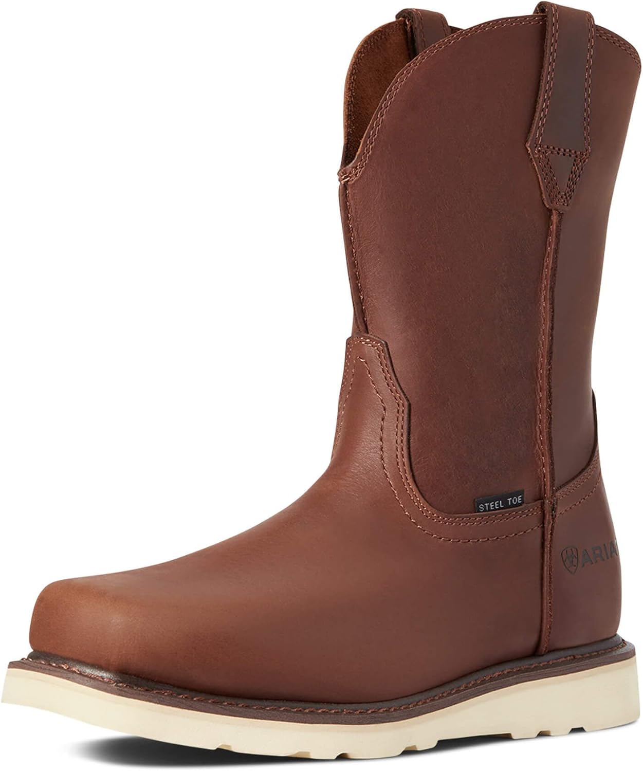 

Мужские ботинки Ariat Rambler с клиновидной подошвой и стальным носком, коричневый