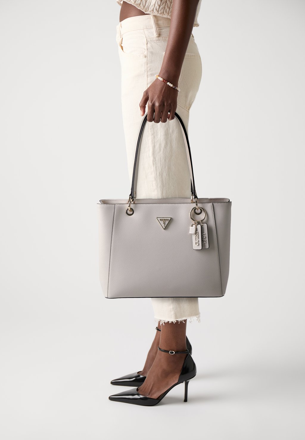 

Сумка NOELLE II TOTE Guess, кремовый