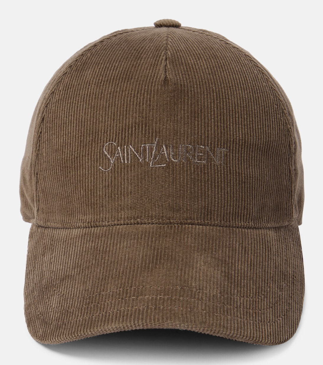 

Бейсболка из вельвета Saint Laurent, Kaki
