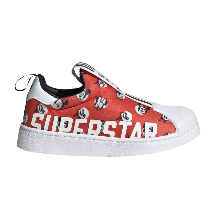 

Кроссовки Adidas Disney x Superstar 360 X Little Kid, красный