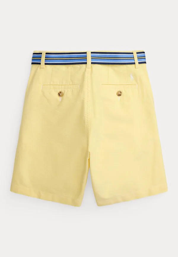 Хлопковые короткие шорты-оксфорд с поясом, размер 7-14 лет. Polo Ralph Lauren, Classic Yellow — фото 2