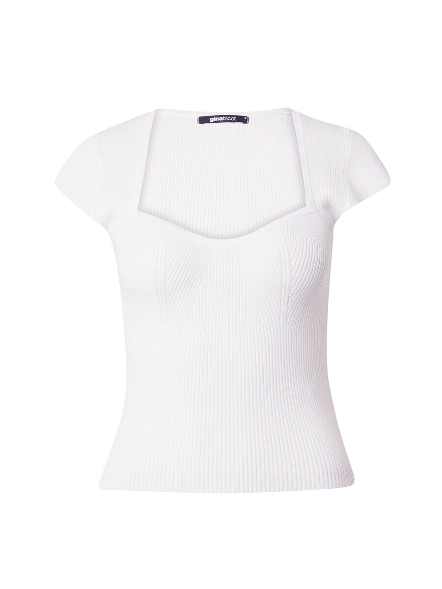 

Тонкий вязаный свитер Gina Tricot Sweater, белый