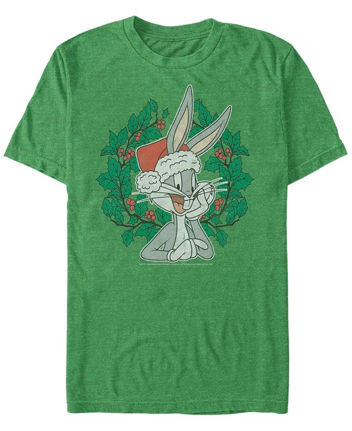 

Мужская футболка с коротким рукавом Looney Tunes Jolly Bugs Fifth Sun, зеленый
