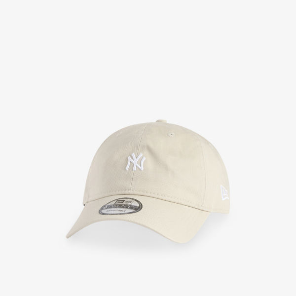 

9Twenty New York Yankees MLB мини-логотип хлопковая бейсболка New Era, бежевый