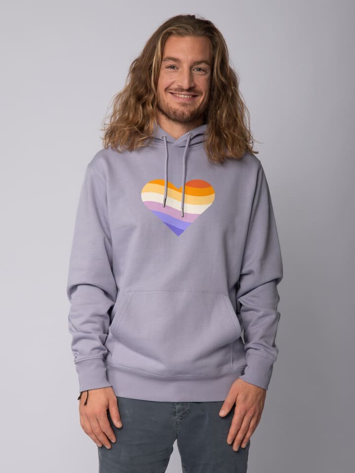 

Толстовка wat Apparel Sweatshirt Rainbow Heart, цвет Lavender