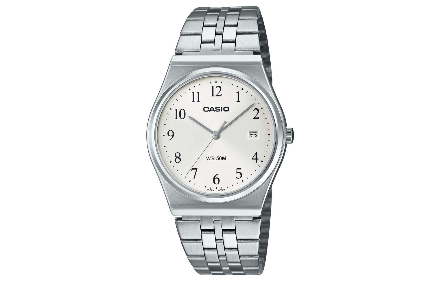 

Унисекс классические серебряные часы MTP-B145D-7B CASIO