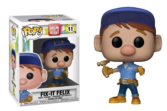 

Funko POP! Дисней, коллекционная фигурка, «Ральф против Интернета», Fix-it Felix, 11 лет