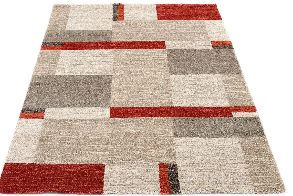 

OCI THE CARPET BRAND Runner "Castle Beppo", прямоугольный, короткий ворс OCI Die Teppichmarke 80х200 см, красный/бежевый/коричневый