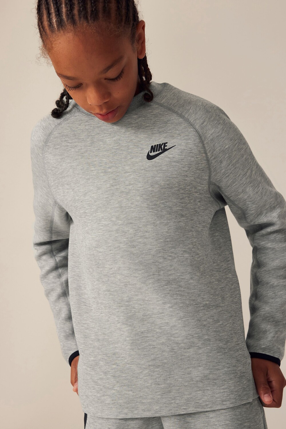 

Толстовка из технического флиса Nike, серый
