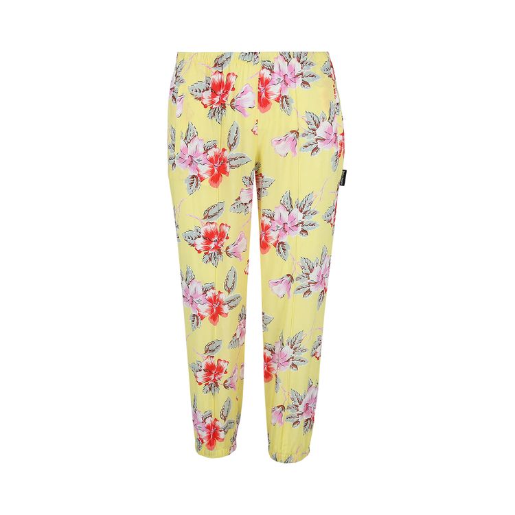 

Джоггеры Palm Angels Hibiscus Sleek Joggers Yellow/White, разноцветный