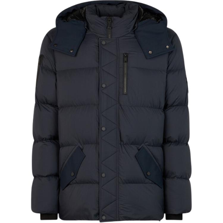 

Moose Knuckles Пуховик мужской морской синий, Marine Blue