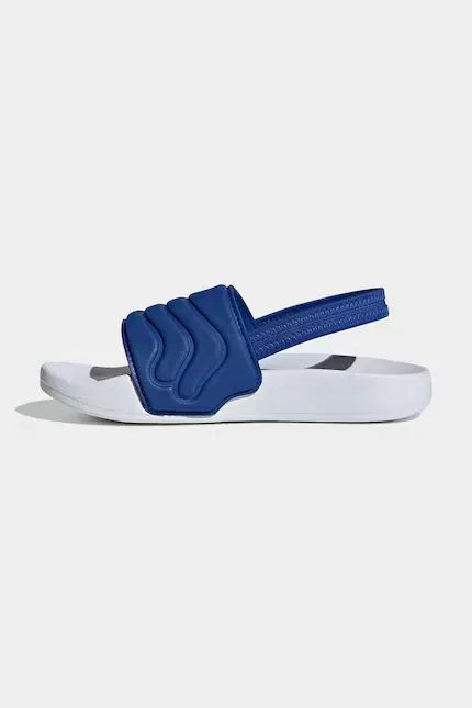 Шлепанцы детские ADILETTE ESTRAP 2.0 Adidas, синий — фото 4