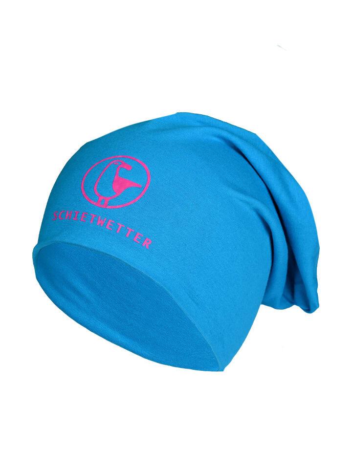 

Шапка SCHIETWETTER, цвет azuro/neon magenta