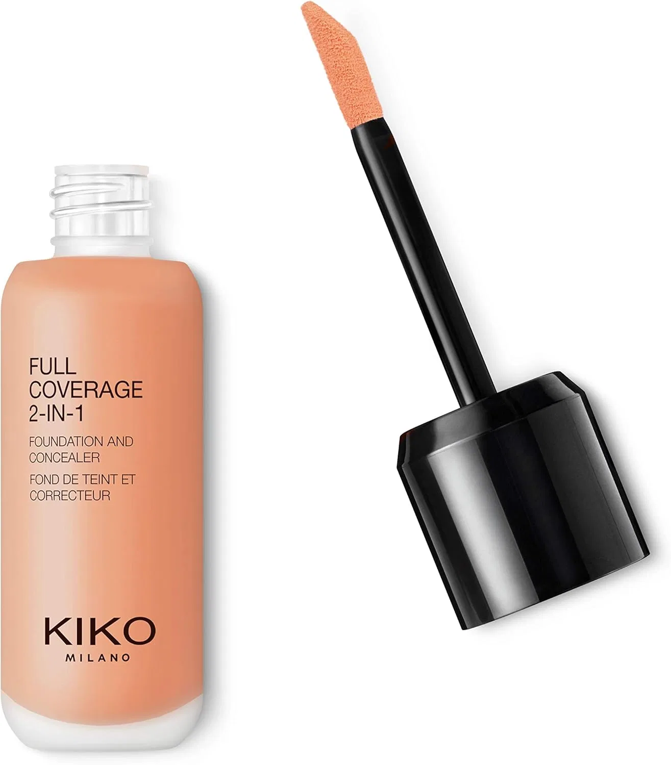Тональное средство KIKO Milano Full Coverage 2-in-1 Foundation & Concealer 25 мл