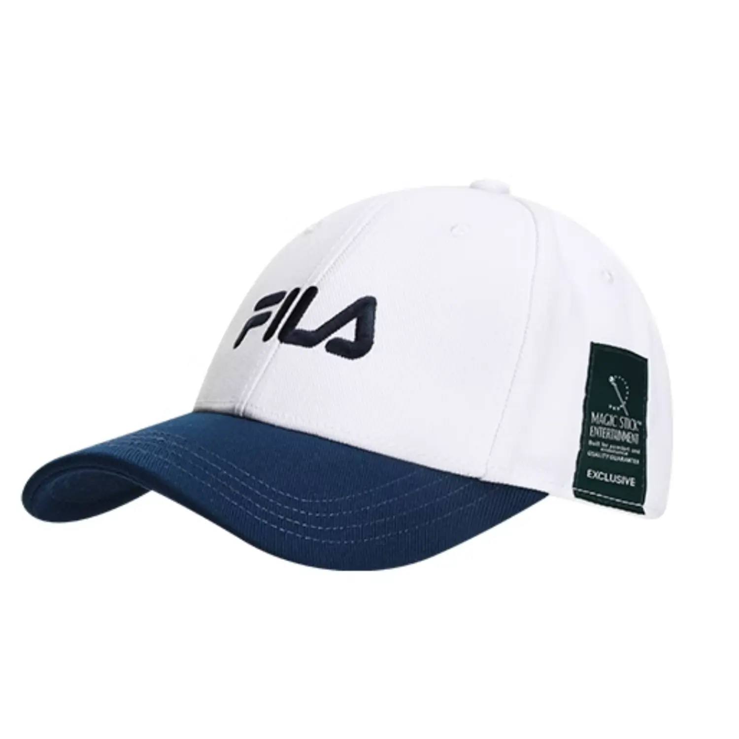 

FILA Хлопковая бейсболка унисекс, White